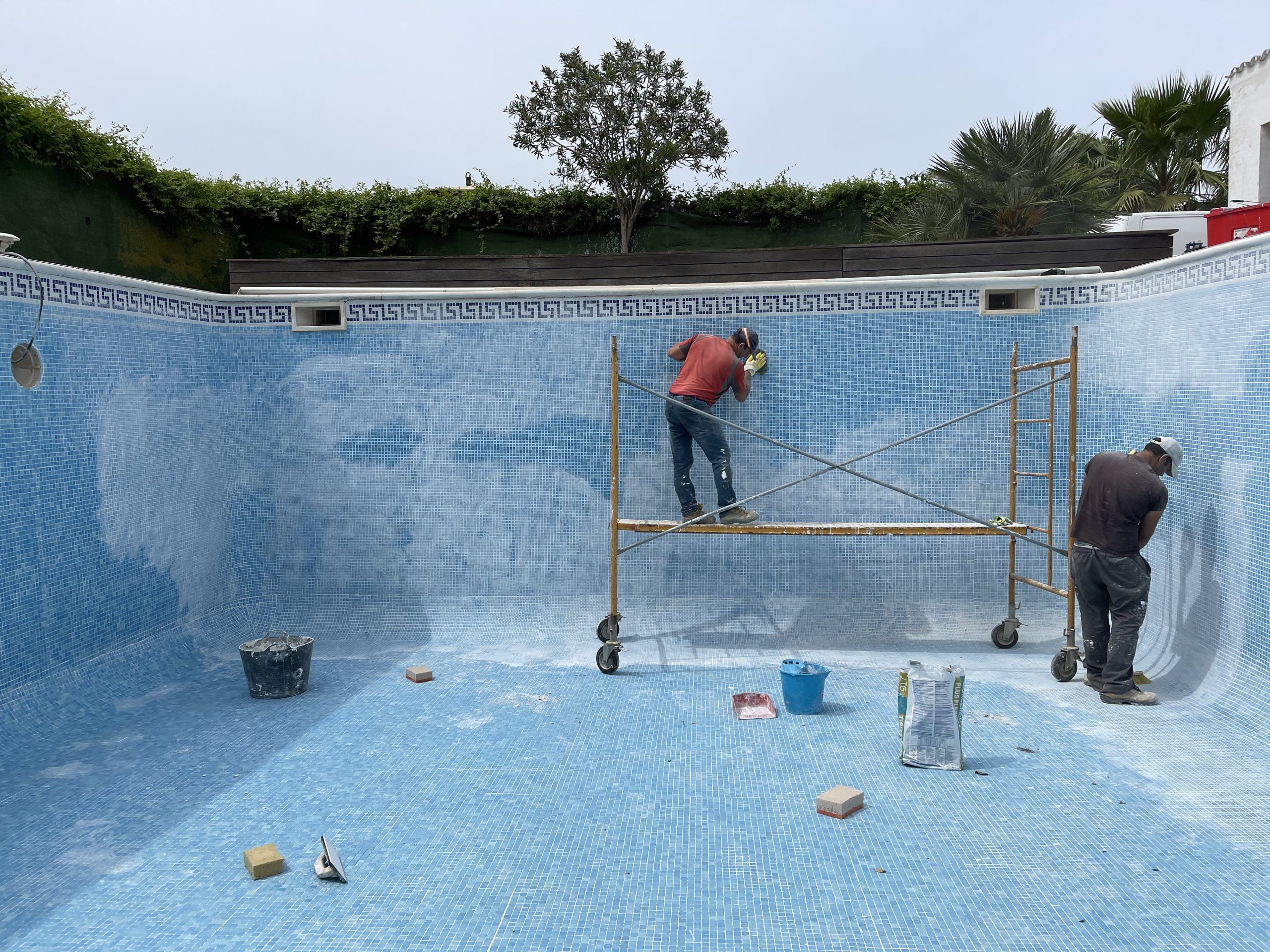 Enlechado de piscina ON POOLS