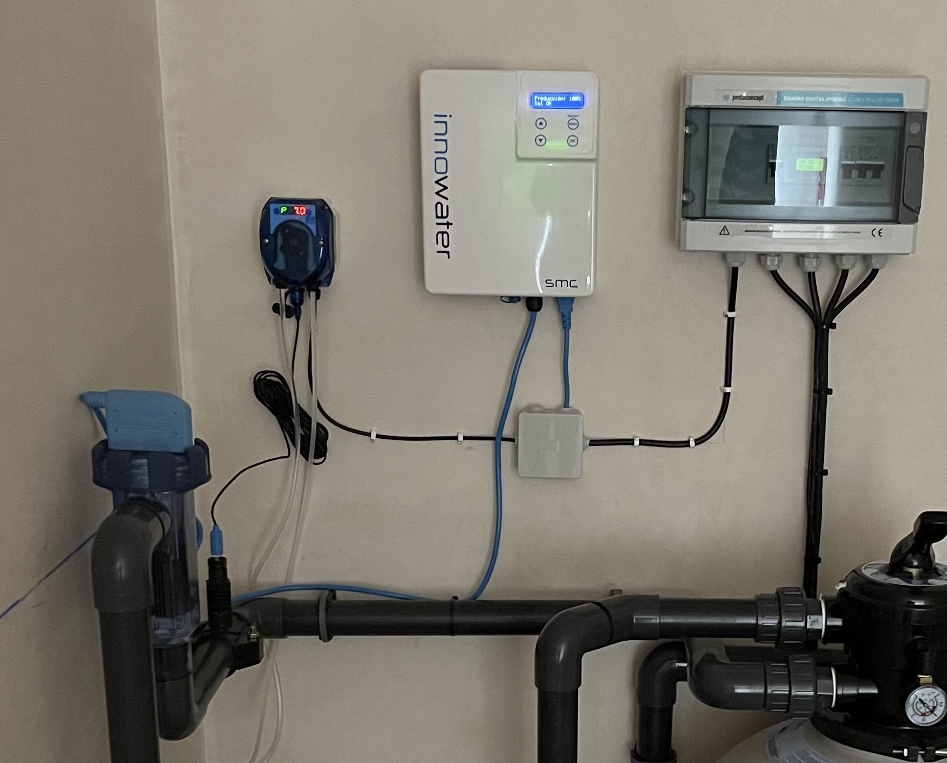 Instalación clorador salino doméstico ON POOLS